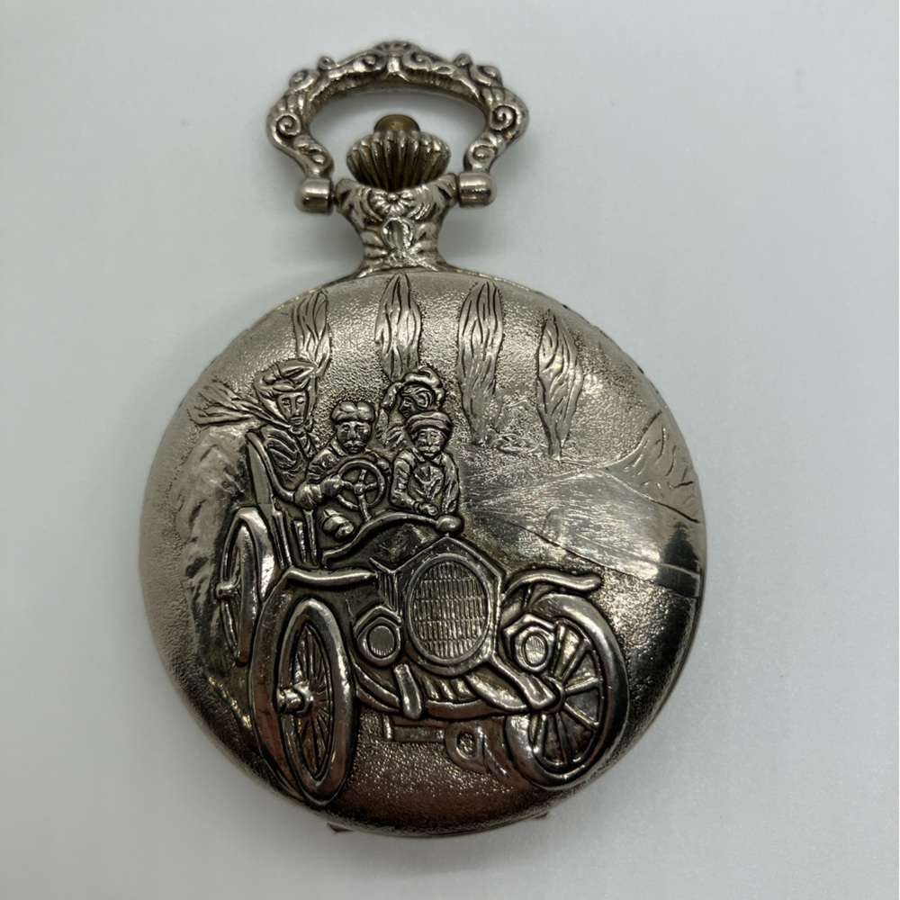 Vintage Lucerne Pocket Watch Car Model T Swiss Made Made In Germany